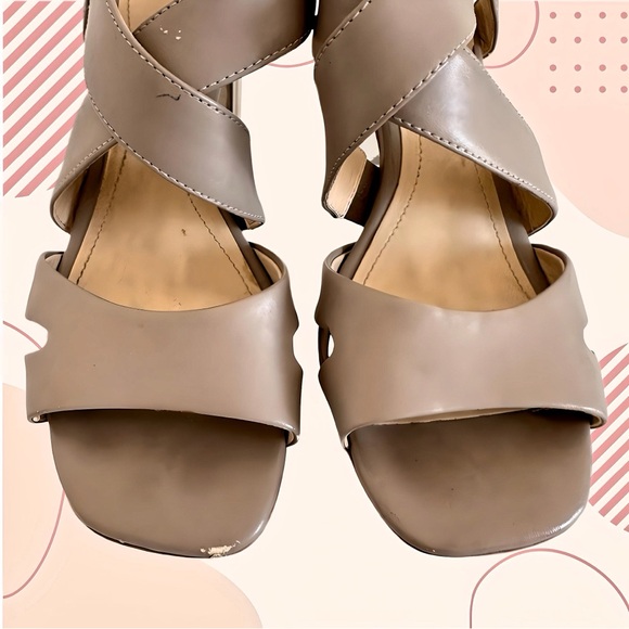 Calvin Klein Slingback Strappy Heeled Sandals - Picture 4 of 8